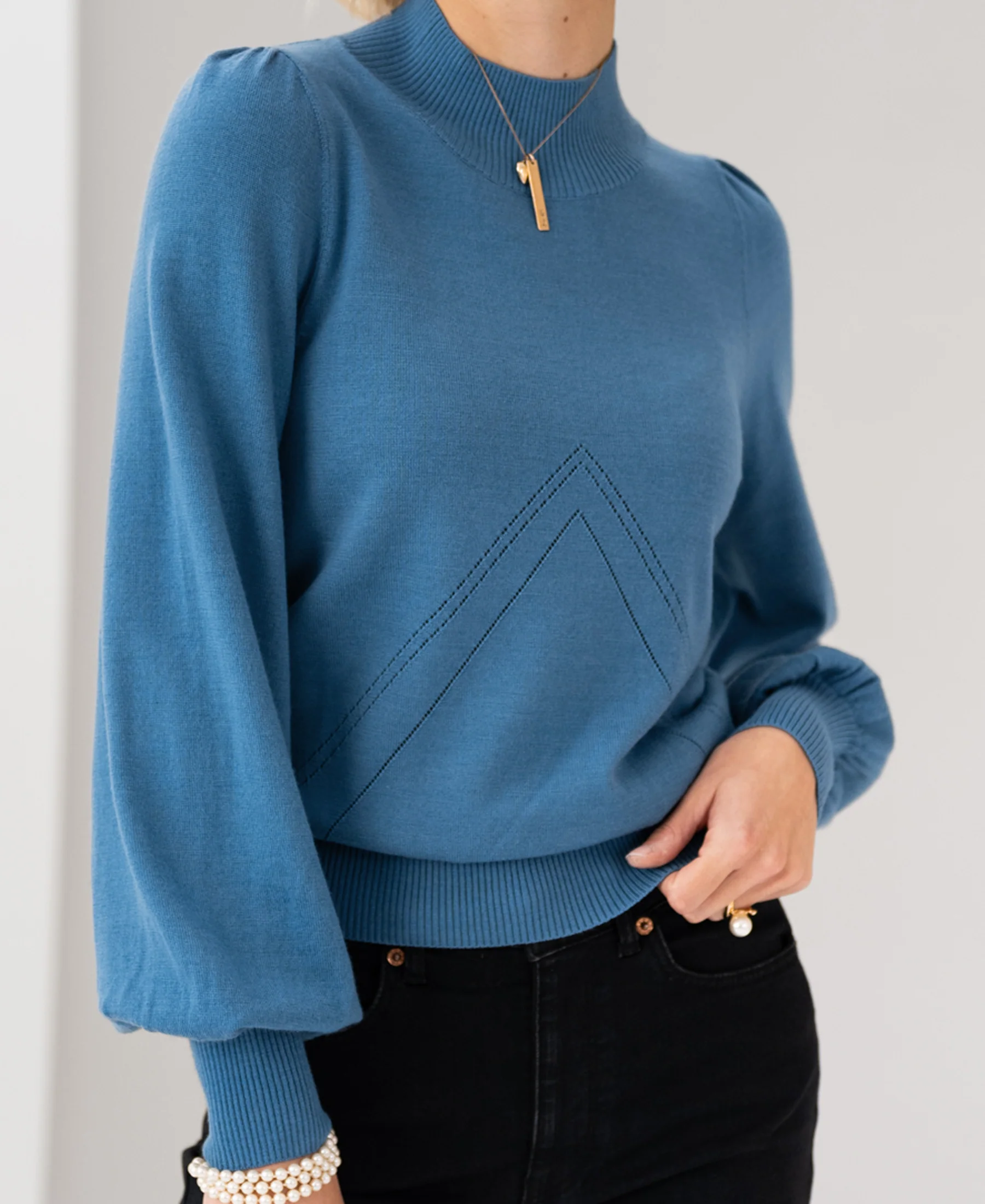 Koltrui LES SALLES Staalblauw - Image 3